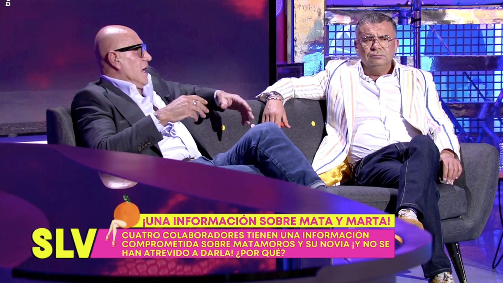 Kiko Matamoros contando la comprometida información / Foto: Telecinco.es