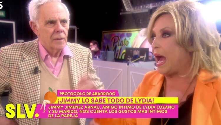 Lydia Lozano y Jimmy Giménez Arnau | Foto: telecinco.es