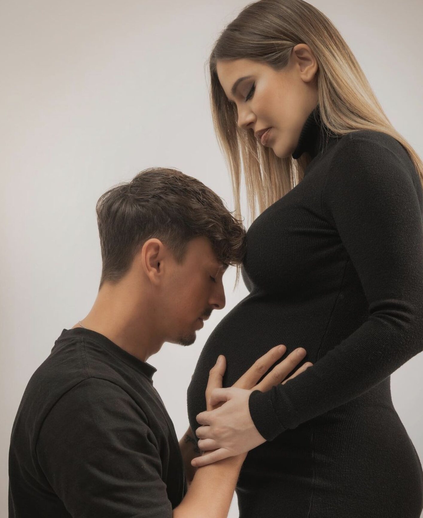 María Isabel presumiendo de embarazo junto a su novio/ Foto: Instagram