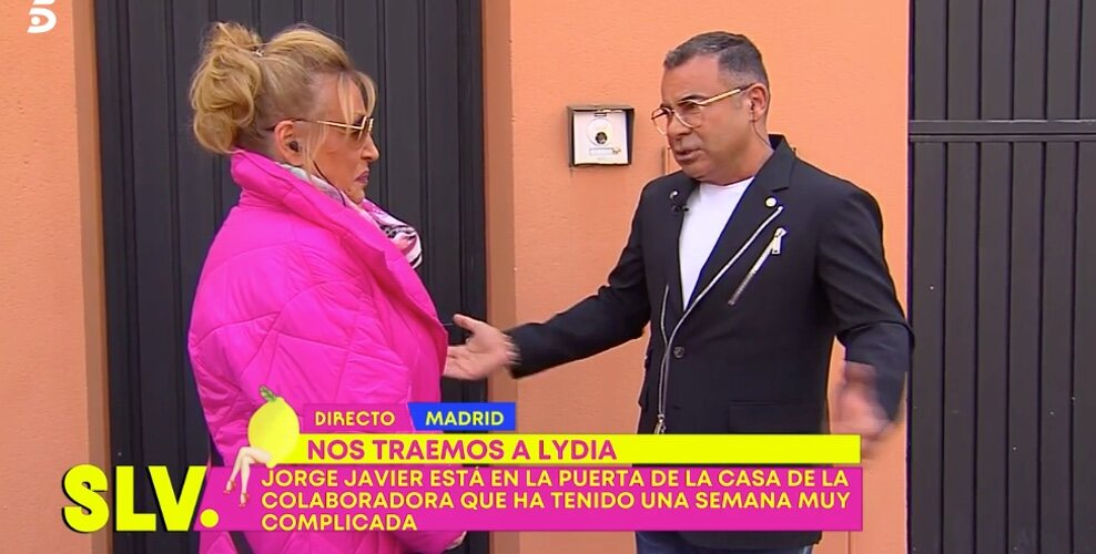 Jorge Javier y Lydia se muestran enfadados / Foto: Telecinco.es