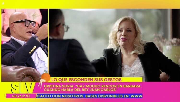 Kiko Matamoros desafía a Bárbara Rey a desmentir sus palabras en 'Sálvame' | Foto: Telecinco