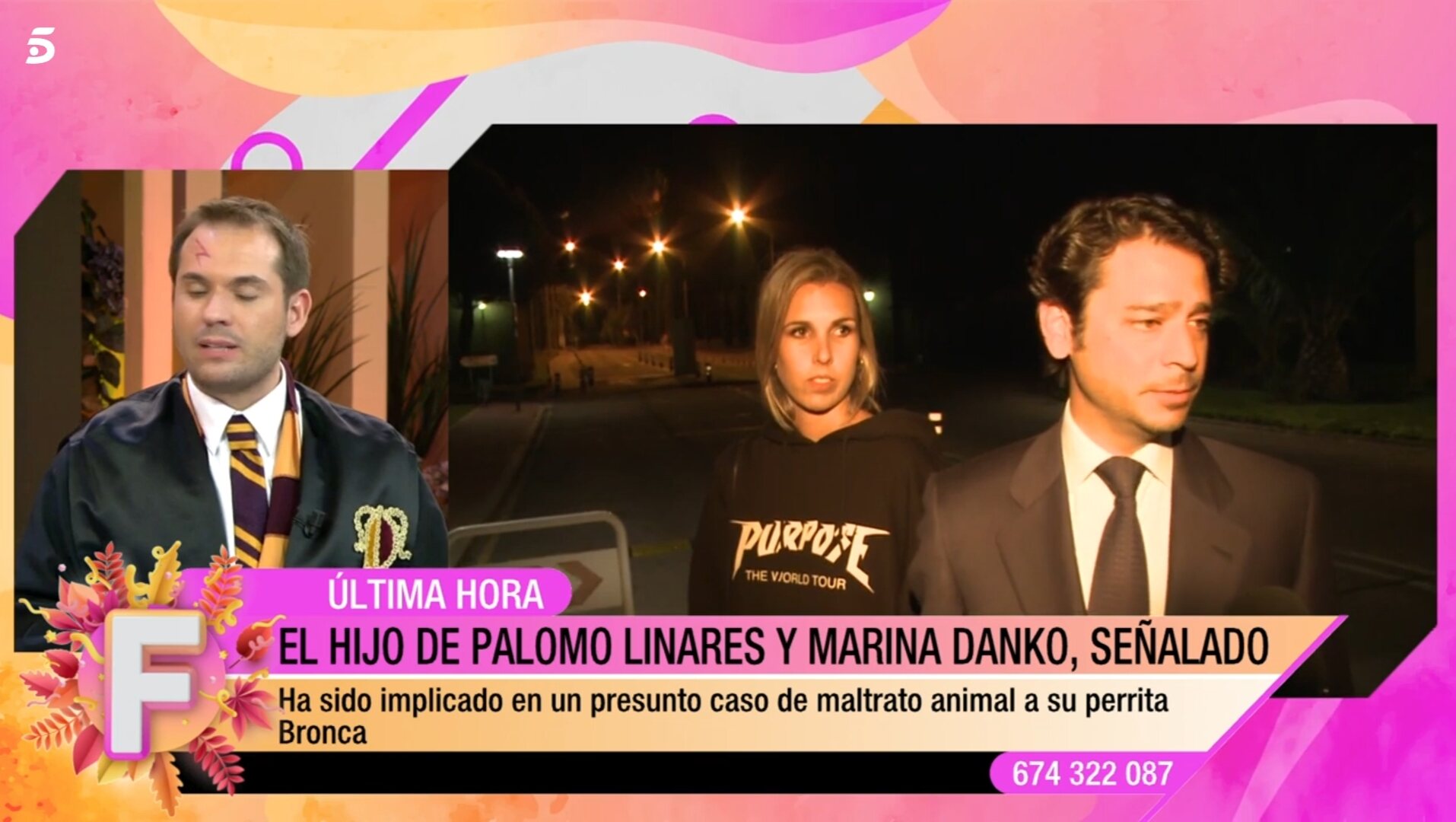 Miguel Palomo Danko y su exnovia, Paula Sánchez Zurdo / Foto: Telecinco.es