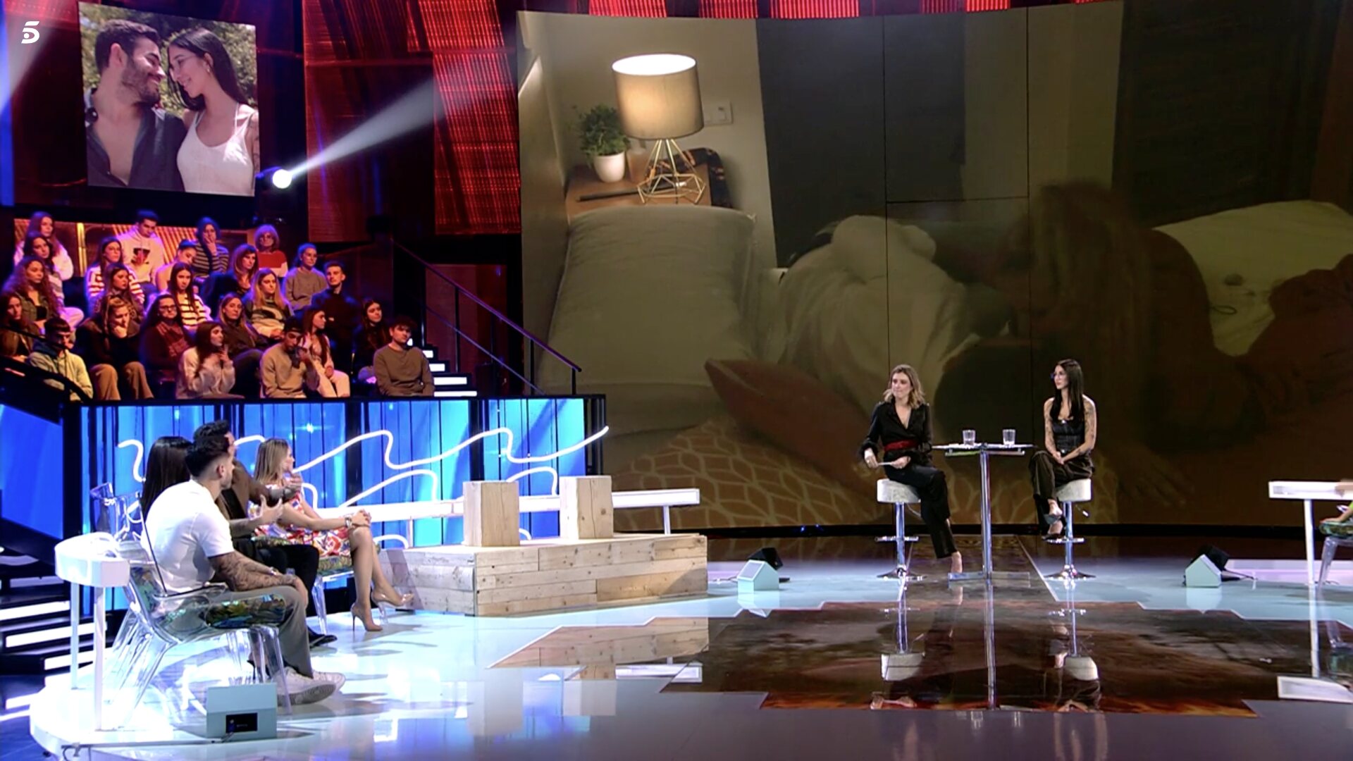 Los colaboradores en el quinto debate / Foto: Telecinco.es