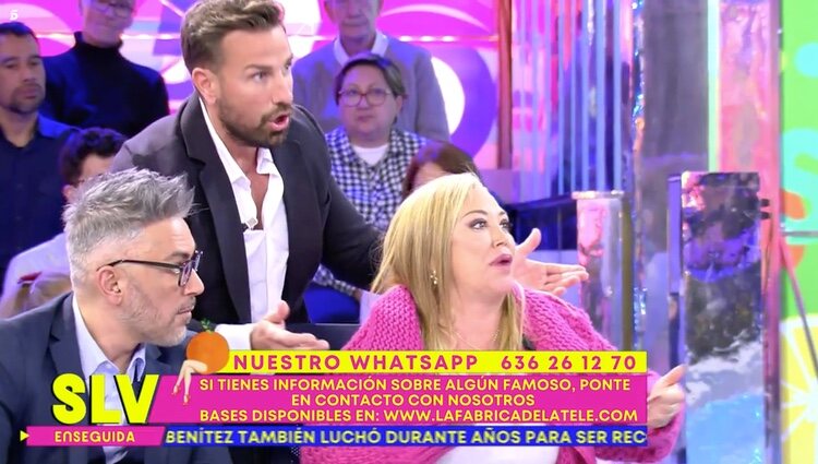 Belén Esteban se enfrenta a Rafa Mora en 'Sálvame' | Foto: Telecinco