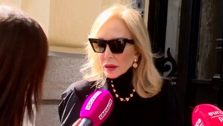 Carmen Lomana, indignada con la entrevista de Ágatha Ruiz de la Prada | Foto: Telecinco.es