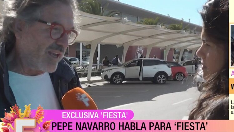 Pepe Navarro reaparece en 'Fiesta' tras conocerse la decisión del juez | Foto: Telecinco.es