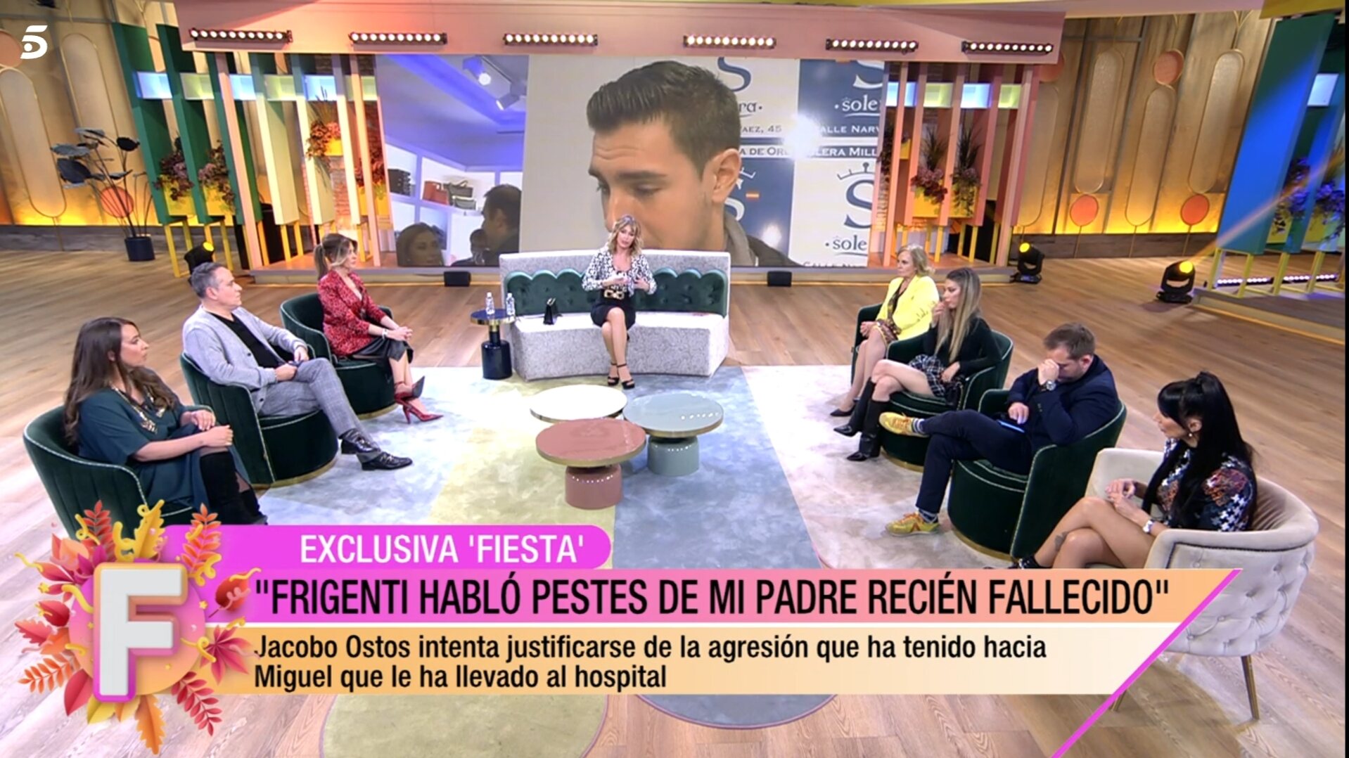 Jacobo Ostos justifica su agresión física a Miguel Frigenti | Foto: Telecinco.es