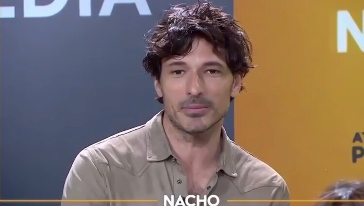 Andrés Velencoso en la presentación de 'Nacho' | Foto: Atresplayer