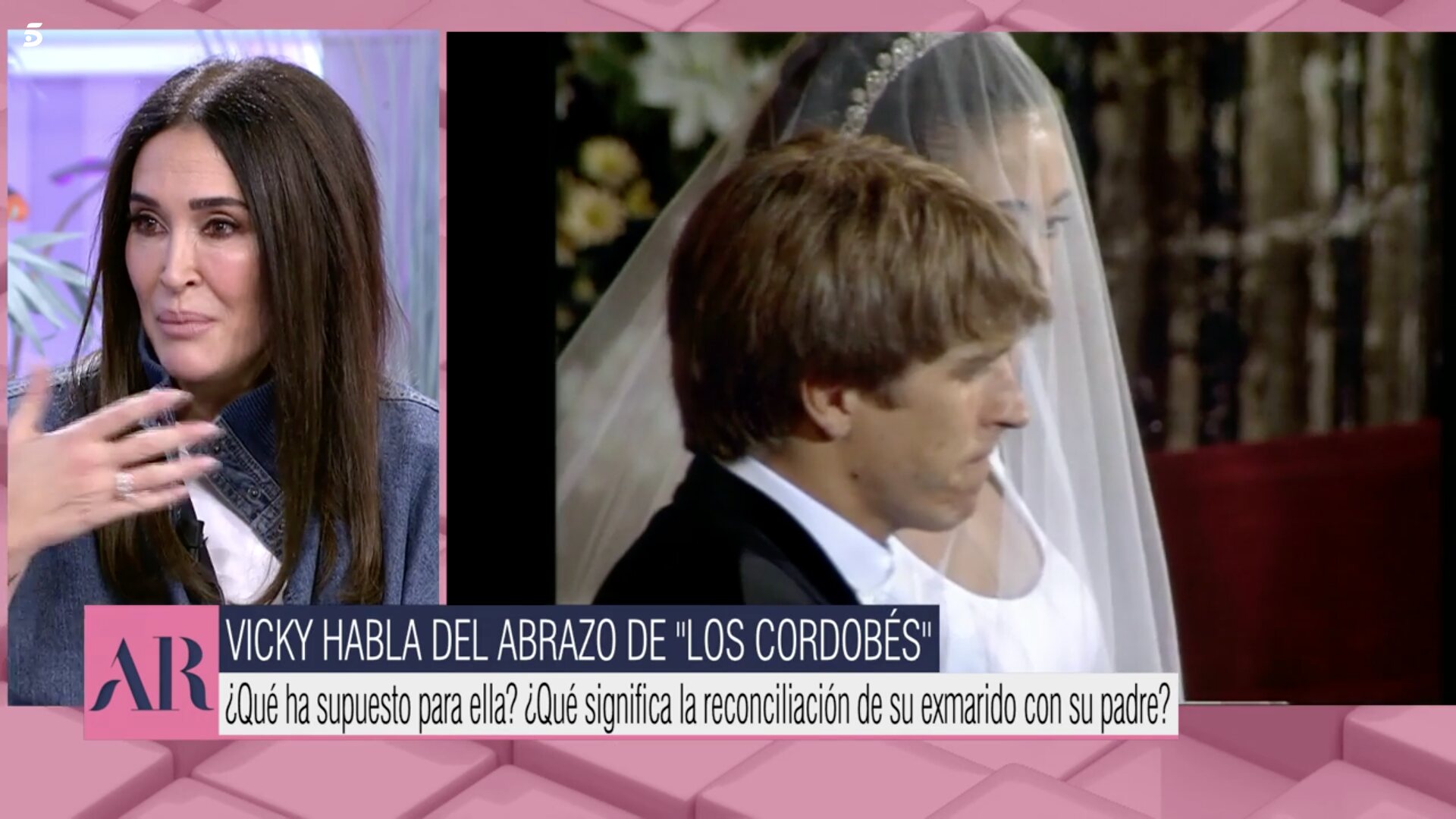 Vicky Martín Berrocal recuerda su boda / Foto: Telecinco.es