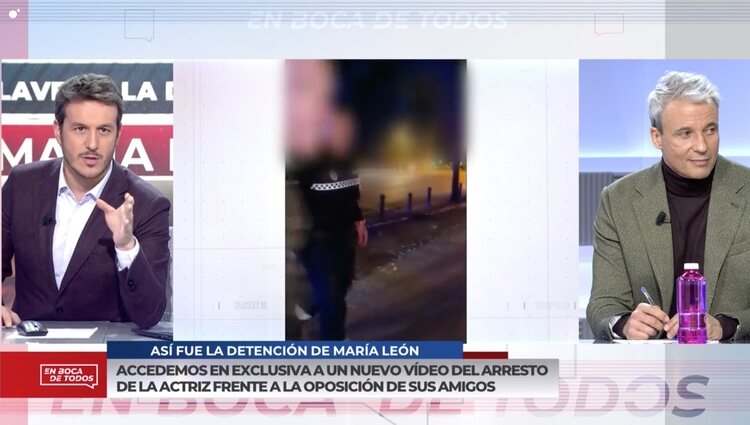 'En boca de todos' publica nuevas imágenes de la detención de María León | Foto: Cuatro