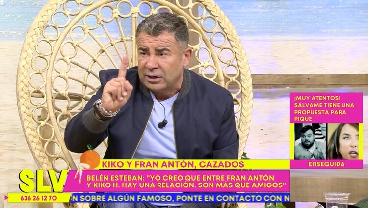 Jorge Javier Vázquez se planta con Kiko Hernández | Foto: Telecinco