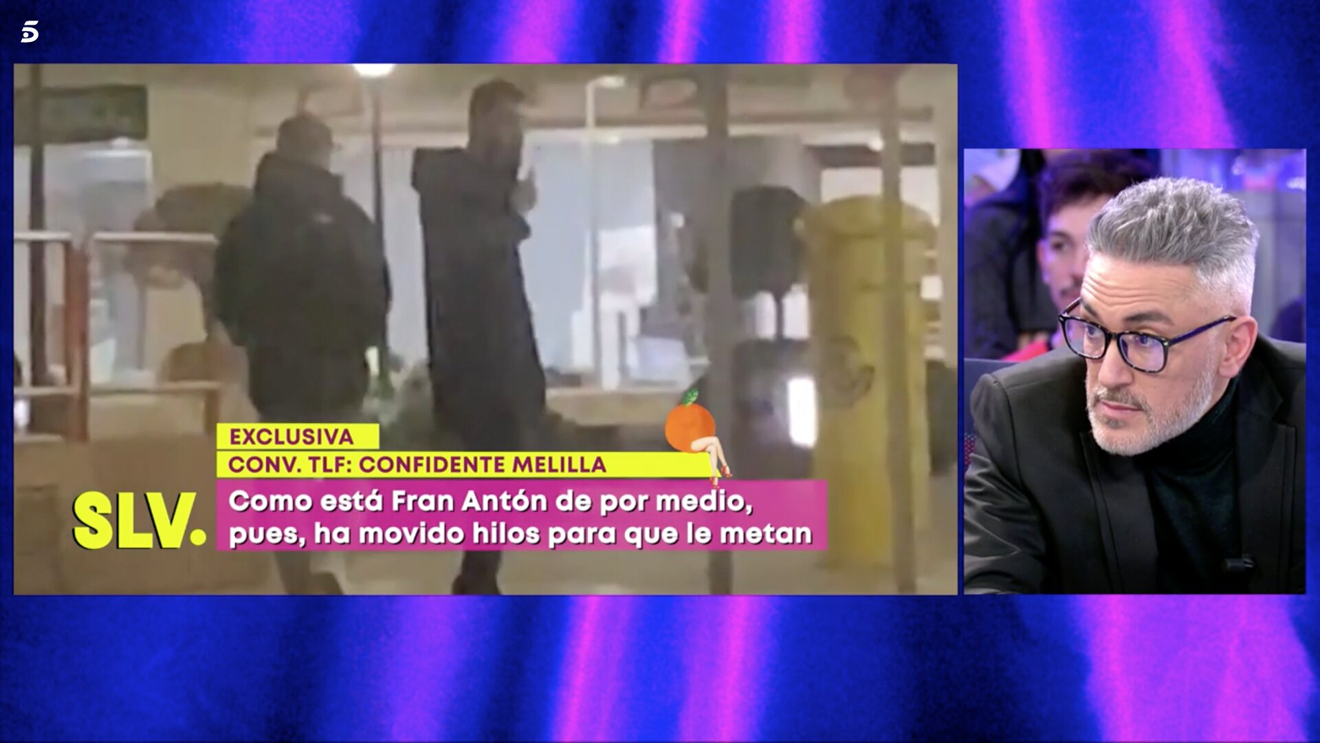 Kiko Hernández reacciona a las palabras de un testigo anónimo / Foto: Telecinco.es