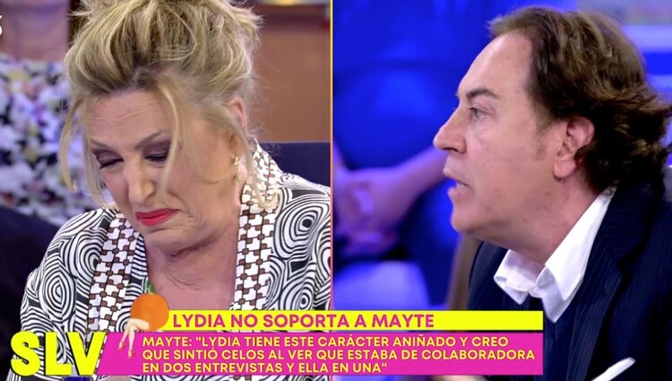 Lydia Lozano no puede contener las lágrimas | Foto: telecinco.es