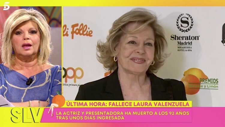 Terelu, emocionada por la muerte de Laura Valenzuela | Foto: telecinco.es