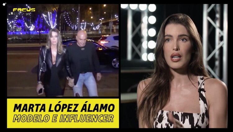 Marta López Álamo hace frente a las críticas por su relación | Foto: Cuatro