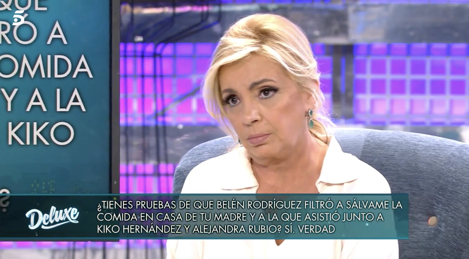 Carmen Borrego ha descubierto otra cara de Belén Ro | Foto: Telecinco.es