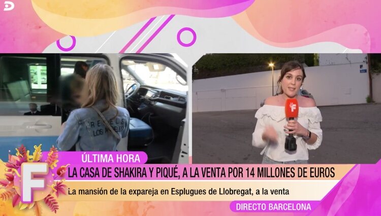 La casa familiar de Shakira y Piqué está a la venta/ Foto: Telecinco