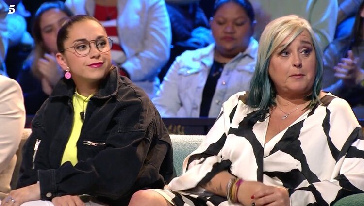 La mujer e hija de Ginés Corregüela reaccionan a la incorporación de Yaiza al concurso | Foto: Telecinco