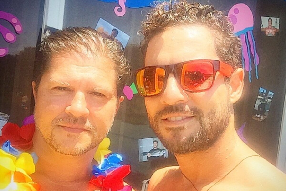 David Bisbal junto a su hermano Josemari/ Foto: Instagram