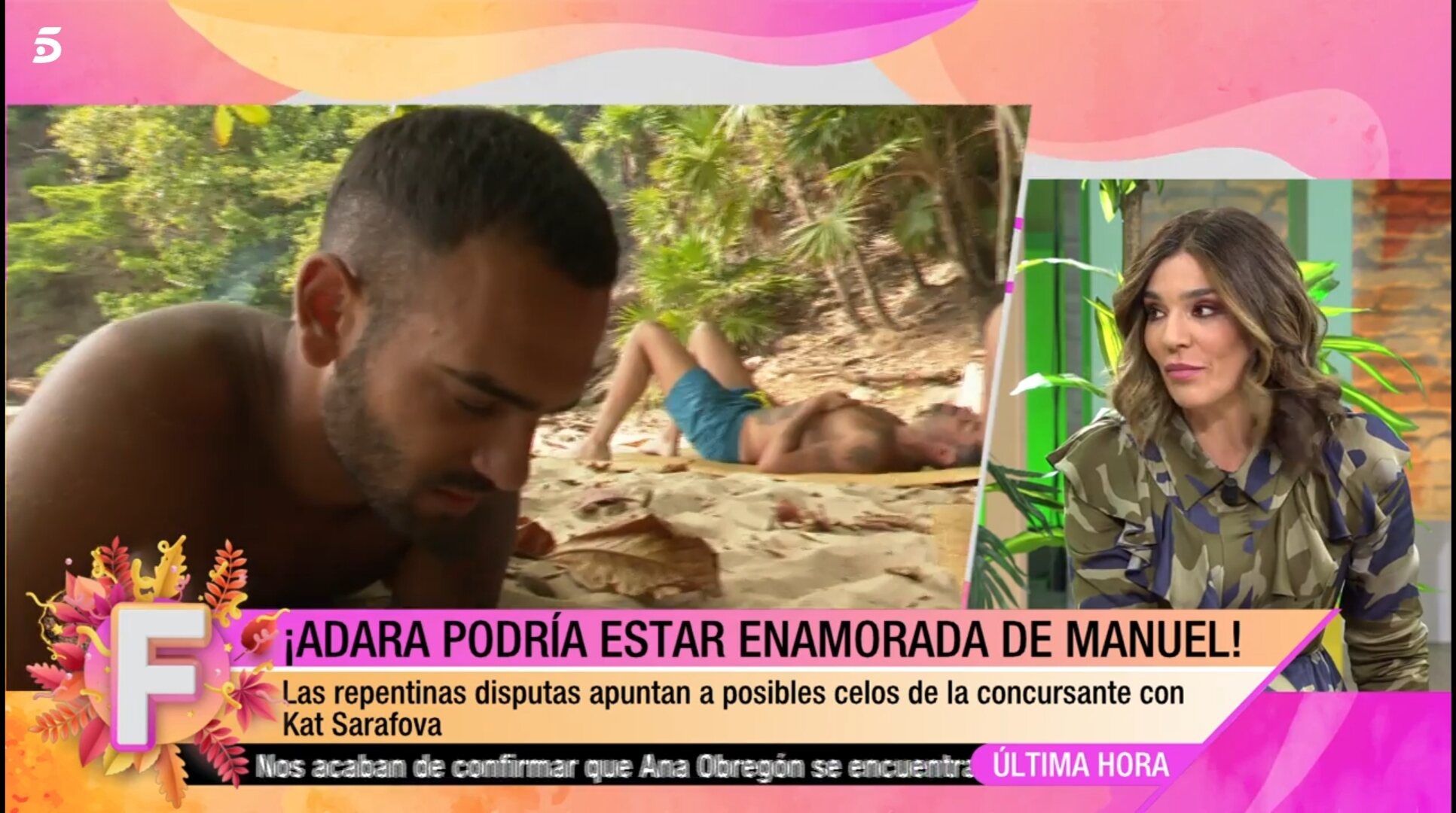 Raquel Bollo habla de la relación de su hijo con Adara / Foto: Telecinco.es