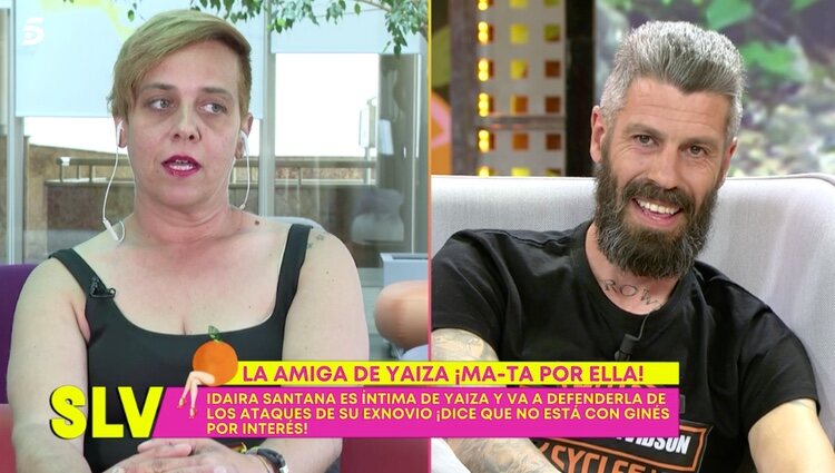 La amiga de Yaiza entra en 'Sálvame' para desmentir a su exnovio/ Foto: Telecinco