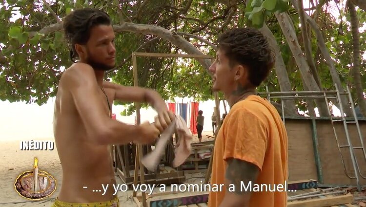Bosco y Jonan tienen una conversación antes de la nominación/ Foto: Telecinco