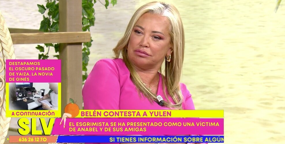 Belén Esteban defiende a Anabel Pantoja / Foto: Telecinco.es