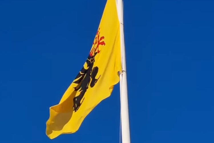 Izado de la bandera de Sörmland por el cumpleaños del Príncipe Alexander, Duque de Södermanland