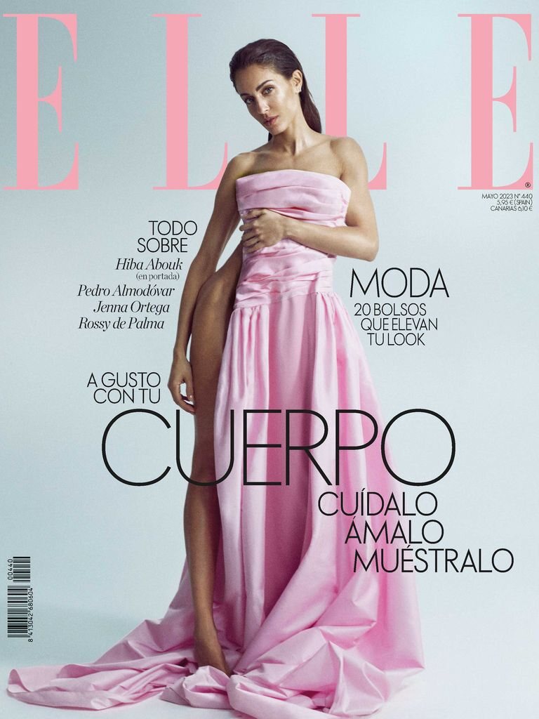 Hiba Abouk en la portada de Elle
