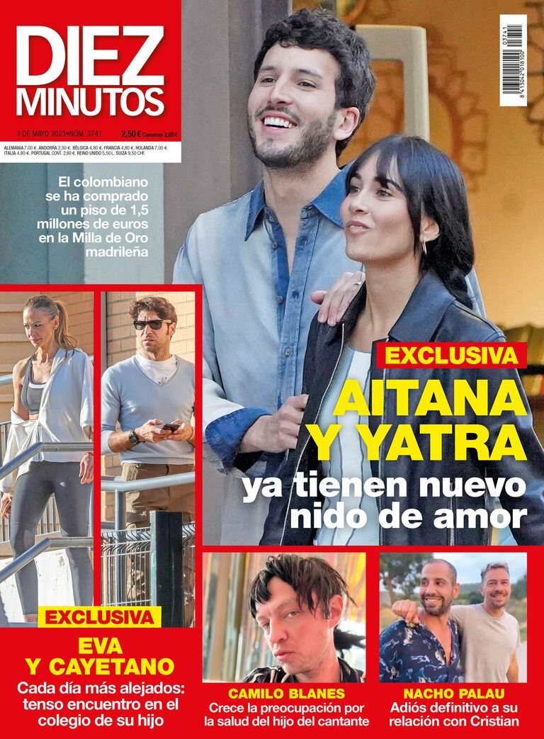 Aitana y Sebastián Yatra en portada / Foto: Diez Minutos