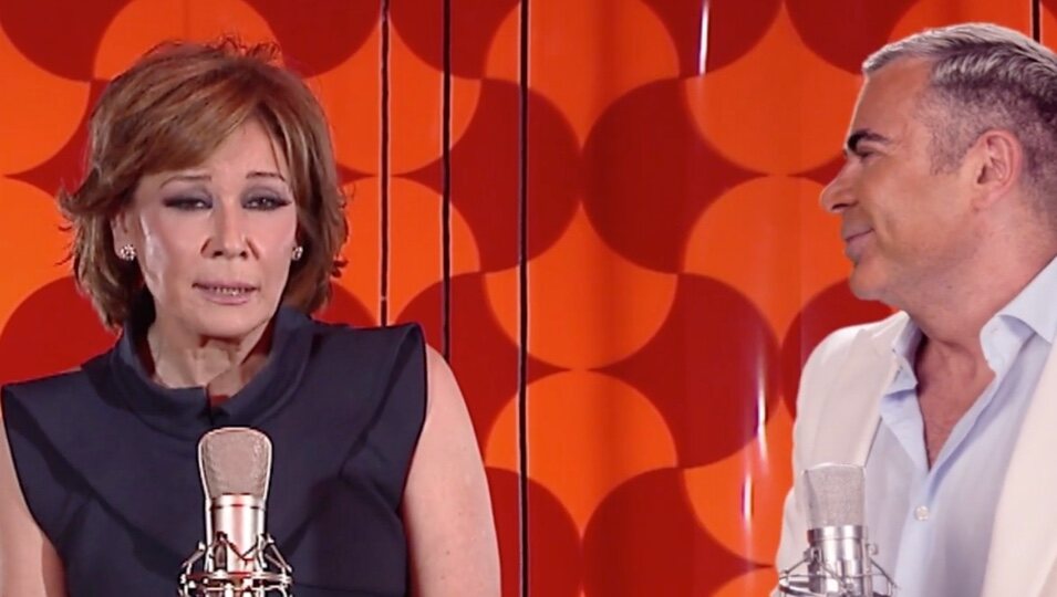 Jorge Javier a dúo con Mila Ximénez | Foto: telecinco.es