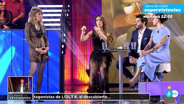 Keyla se enfrenta a Adrián y Naomi | Foto: Telecinco