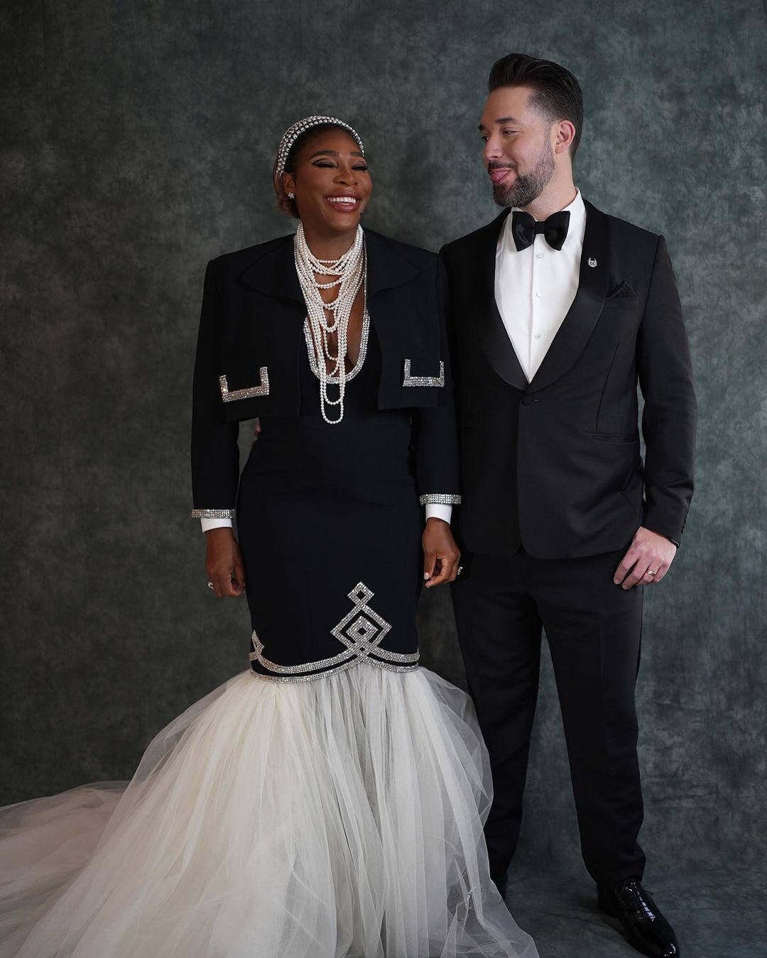 Serena Williams y su marido / Foto: Instagram