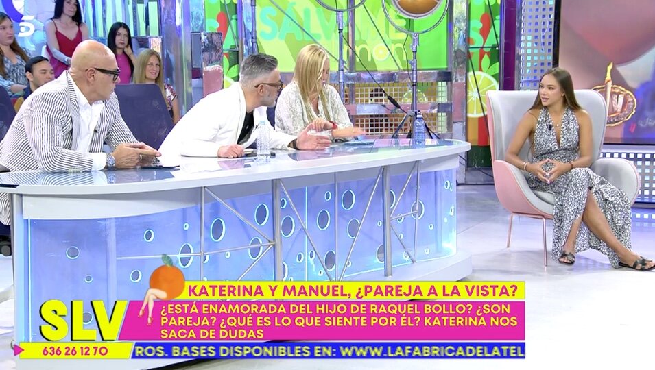 Katerina habla de sus sentimientos por Manuel en 'Sálvame'/ Foto: Telecinco