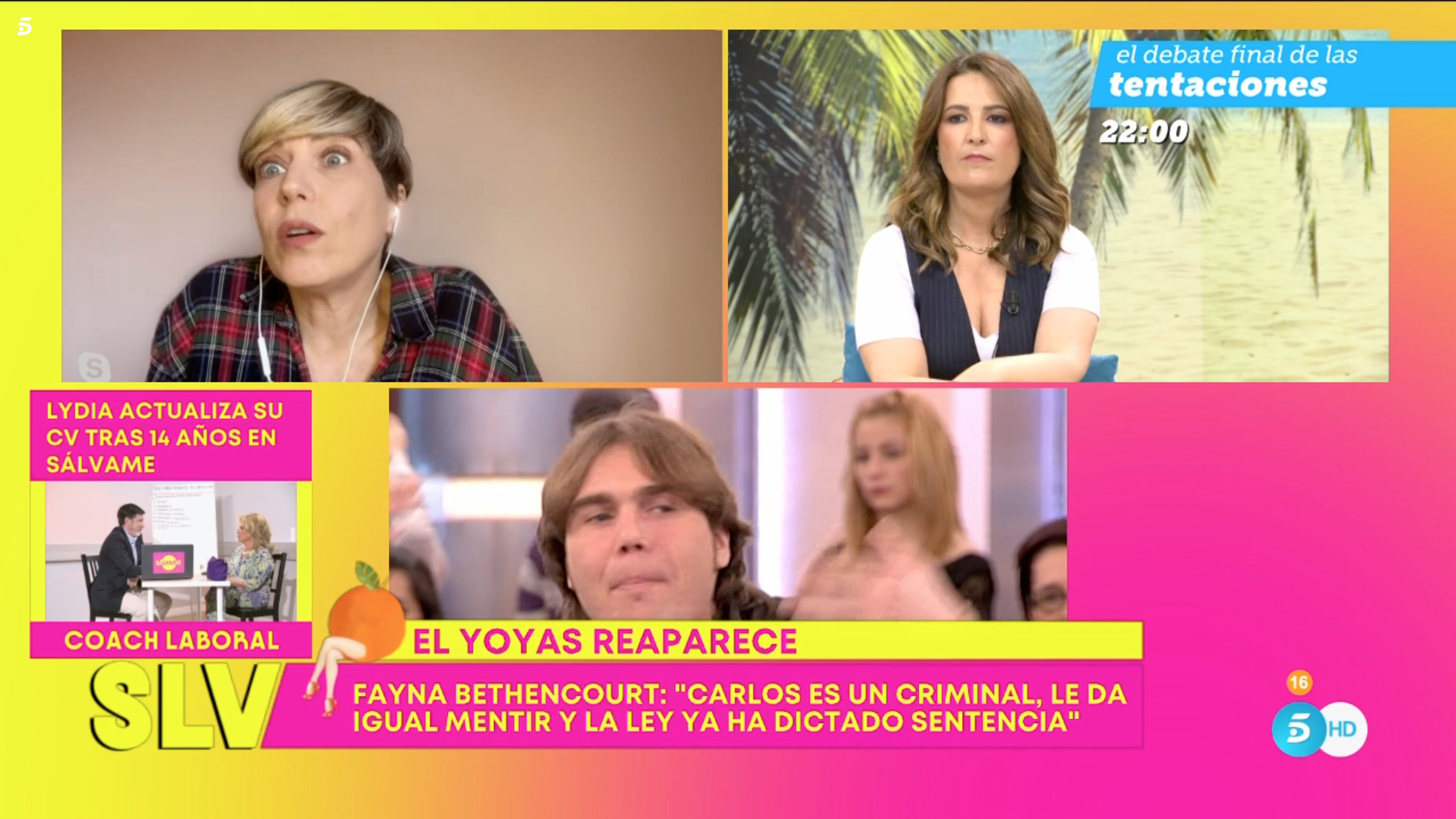 Fayna denuncia que se le sigan haciendo entrevistas a 'El Yoyas' | Foto: Telecinco.es