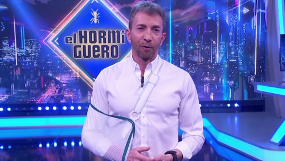 Pablo Motos explica en 'El Hormiguero' qué le ha pasado/ Foto: Antena 3