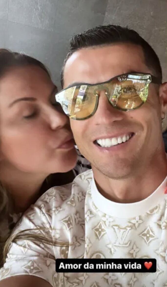 Katia Aveiro con su hermano Cristiano Ronaldo/ Foto: Instagram