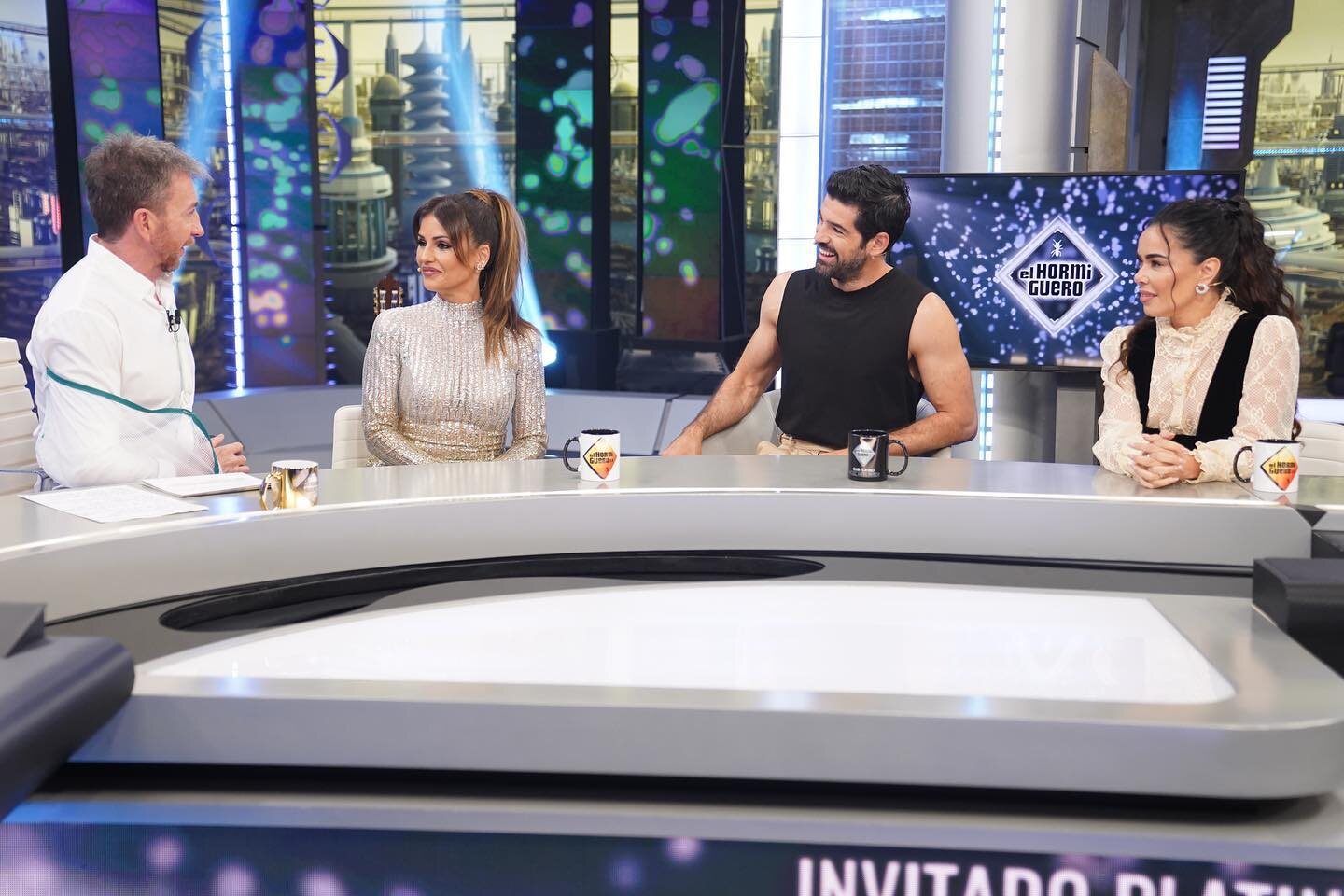 Mónica Cruz, Beatriz Luengo y Miguel Ángel Muñoz en 'El Hormiguero'/ Foto: Antena 3