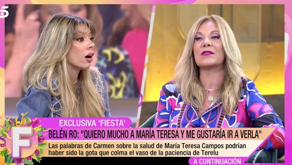 Alejandra Rubio habla con Belén Ro | Foto: telecinco.es