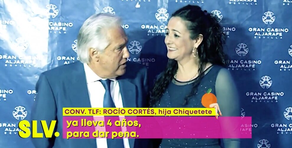 Rocío Cortés y Chiquetete / Foto: Telecinco.es