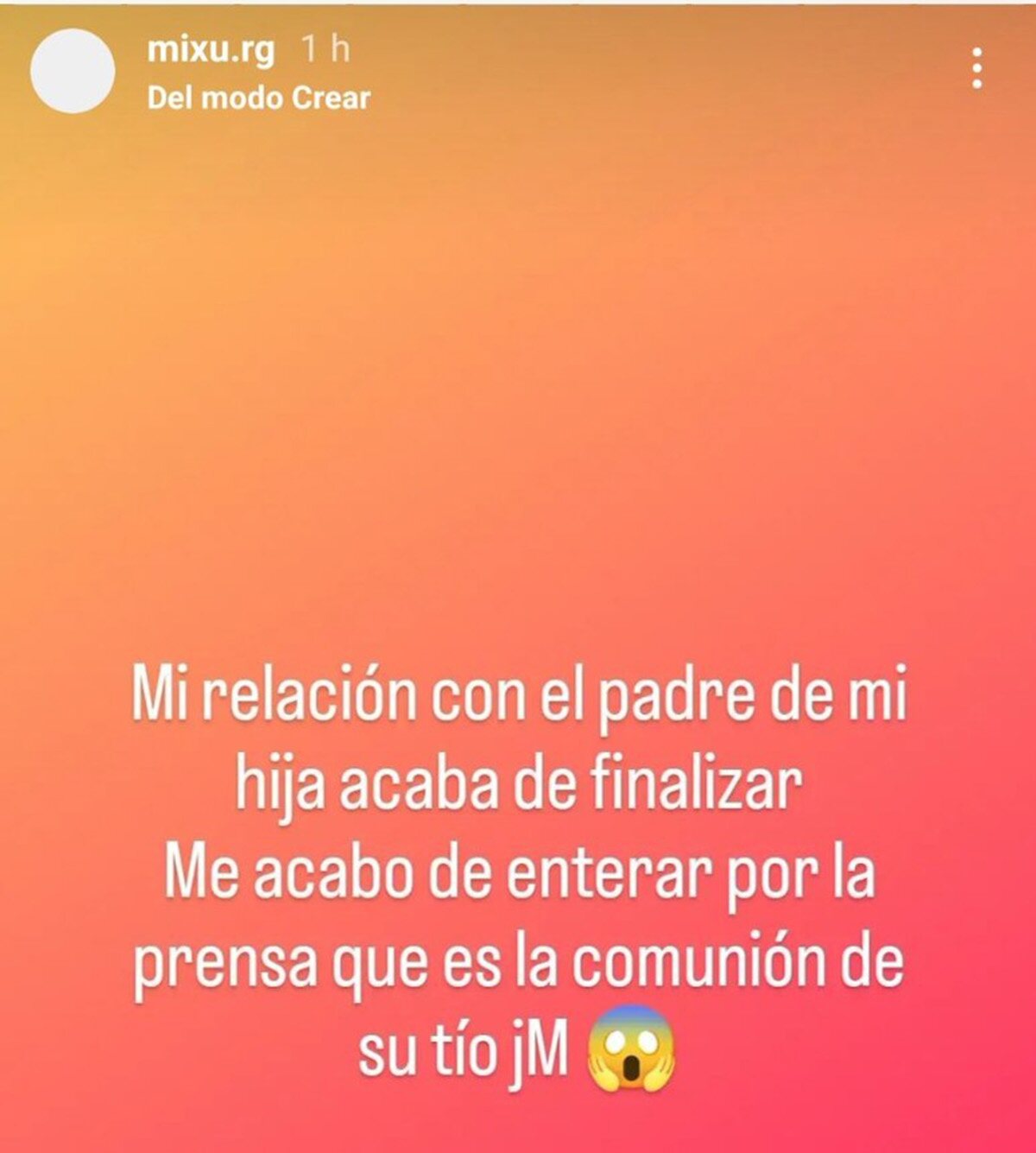 Michu hace pública su ruptura / Foto: Instagram