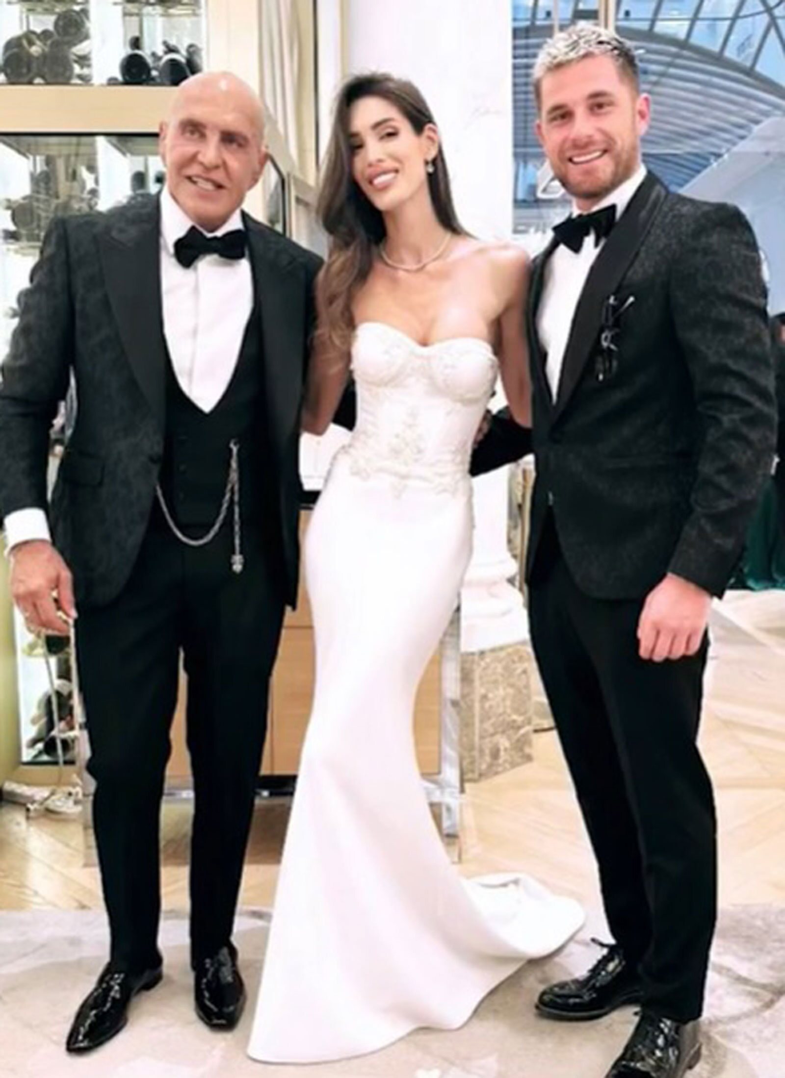 Tom Brusse publica una foto de Marta López Álamo y Kiko Matamoros en su boda/ Foto: Instagram