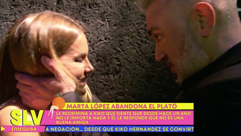 Kiko Hernández y Marta López | Foto: telecinco.es