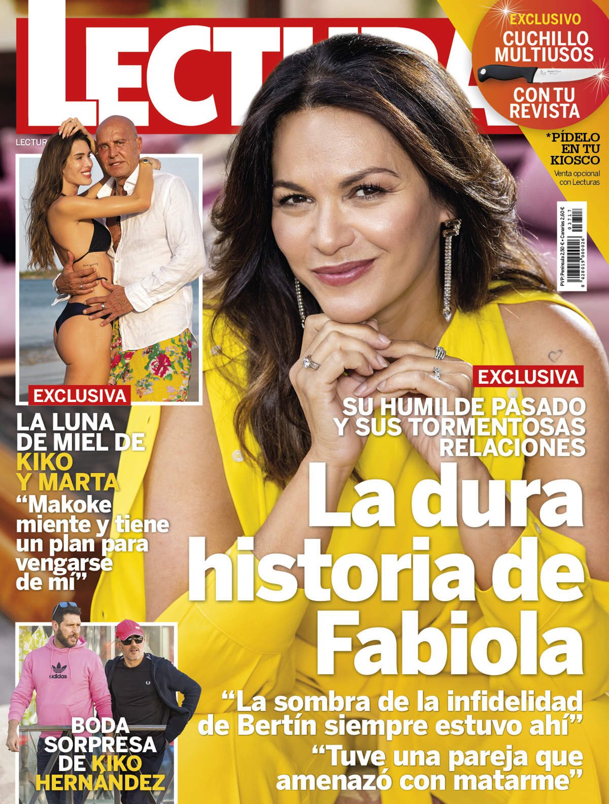 Fabiola Martínez en la portada de Lecturas