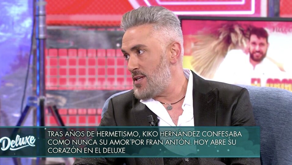Kiko Hernández durante su entrevista | Foto: telecinco.es