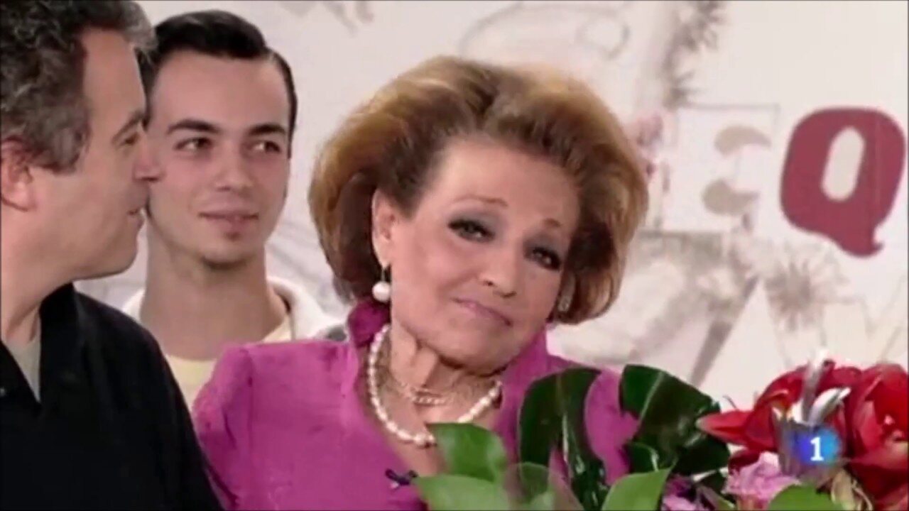 Carmen Sevilla en su última aparición en televisión en 'Cine de barrio' | Foto: RTVE