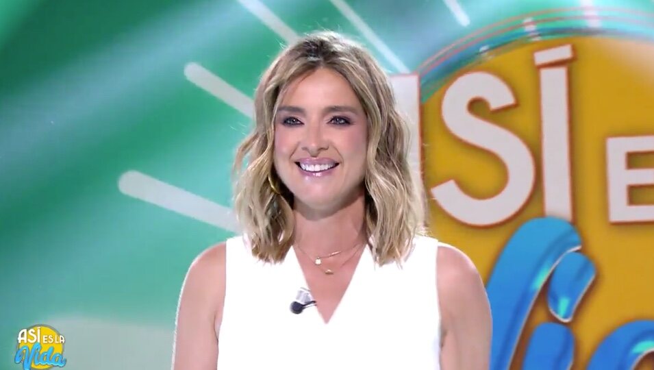 Sandra Barneda muy sonriente | Foto: telecinco.es