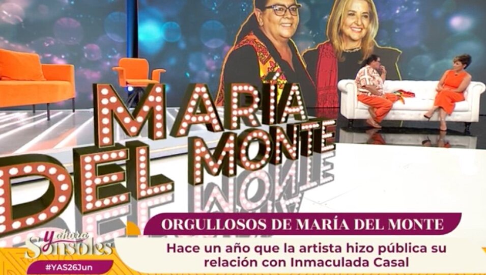 María del Monte en 'Y ahora Sonsoles' / Foto: Antena 3