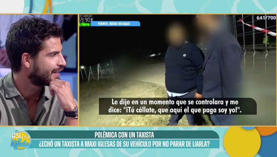 Maxi Iglesias en 'Así es la vida' / Foto: Telecinco