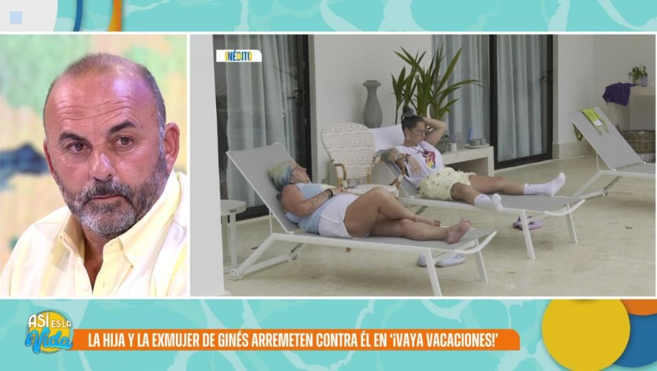 La hija y la exmujer de Ginés arremeten contra él en '¡Vaya vacaciones!' | Foto: Telecinco